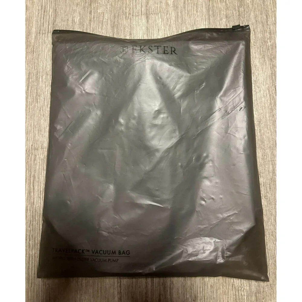 Ekster TravelPack Vacuum Bag NEW Travel EK-VB1-GRY Compression Storage Bag